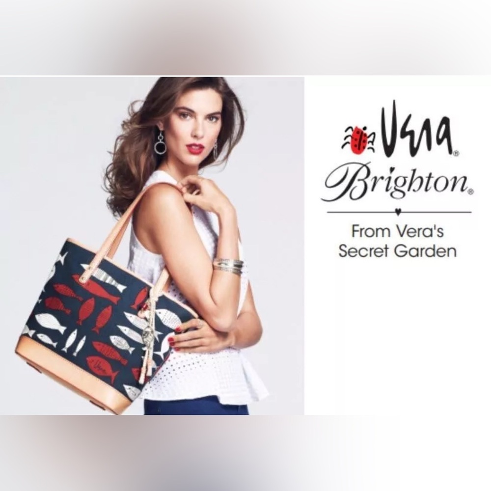 Brighton Vera Neumann Nautical Tote Bag